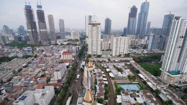 Apartment Cosmo Terrace Cakarta Dış mekan fotoğraf